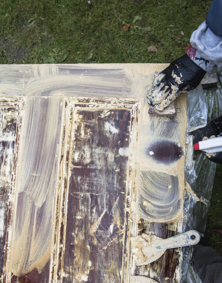 How to Strip Paint from Doors House of Brinson